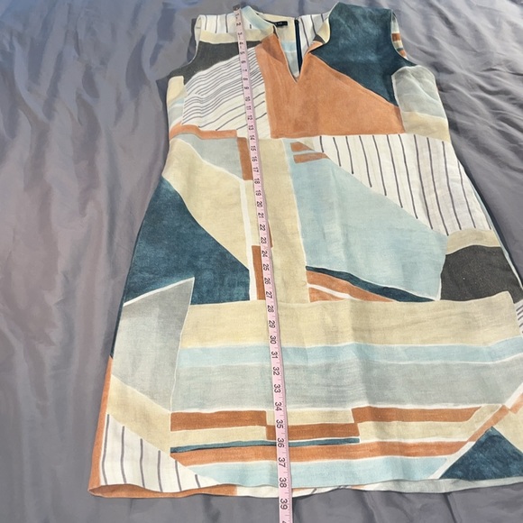 Lafayette 148 New York 100% Linen Dress - Picture 8 of 11